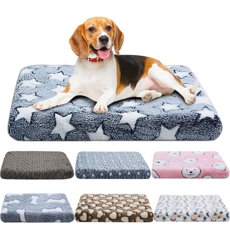 Soft Plush Dog Bed