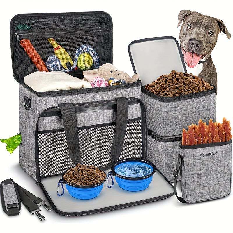 Dog Travel Bag Set