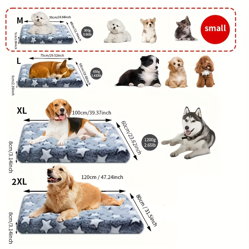 Soft Plush Dog Bed