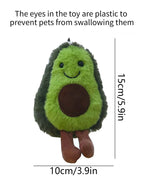 Cute Avocado Pet Plush Toy