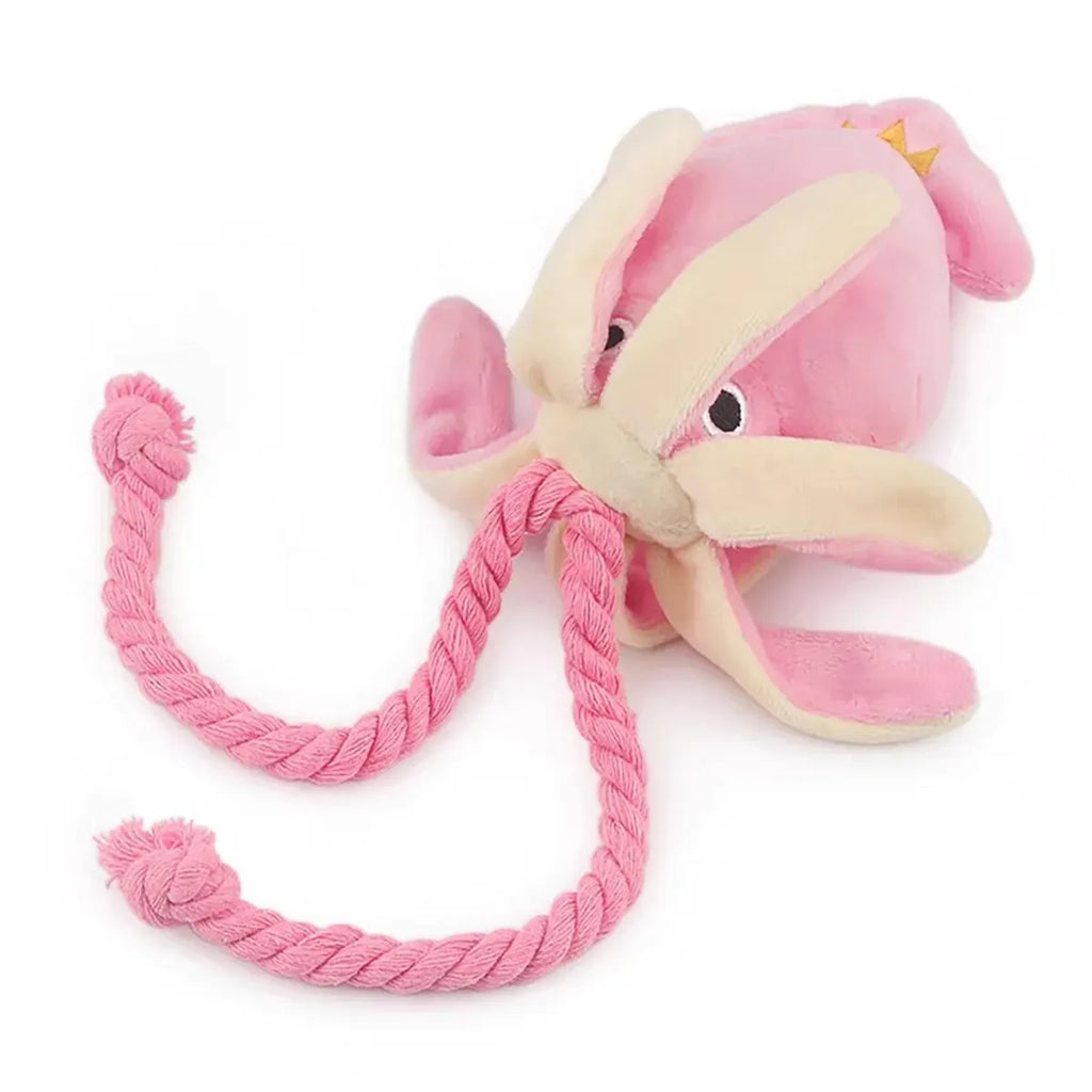 Supet Pet Octopus Plush Rope Toy