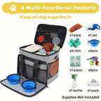Dog Travel Bag Set