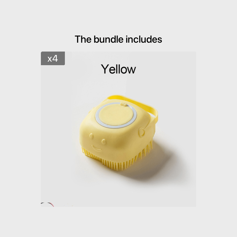 Pet Bath & Grooming Brush