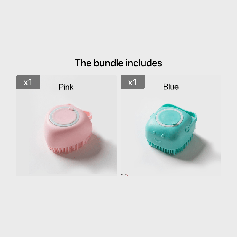 Pet Bath & Grooming Brush