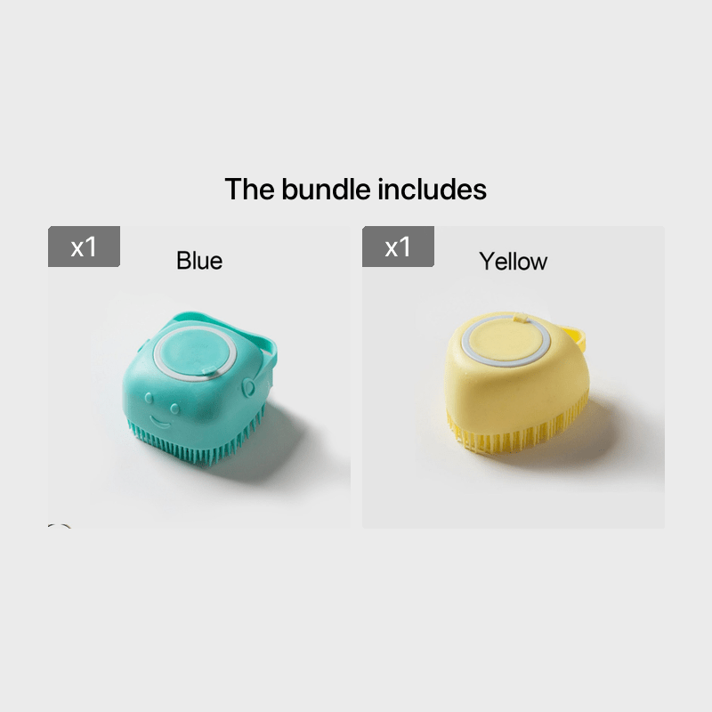 Pet Bath & Grooming Brush
